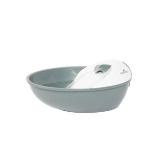 Fontaine à Eau Classic Pet 1,75 L - Gris Et Blanc - Pour Chien Et Chat