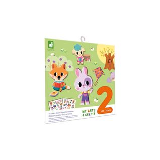 Tampon Et Gomettes  My Arts Et Crafts Stickers Épais Et Repositionnables