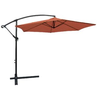 Parasol Déporté Rond Collioure Diamètre 3m  - Terre Cuite - 14-700741