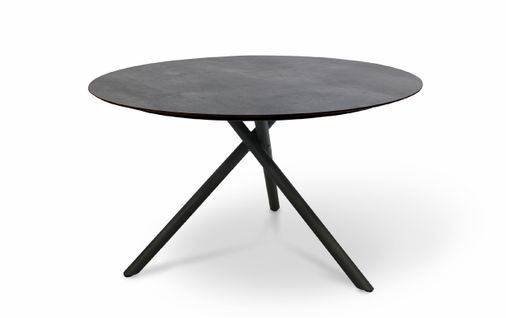 Table De Jardin Pilat Ronde En Aluminium Anthracite - Pilat