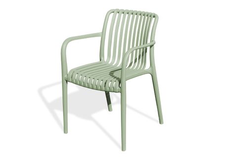 Fauteuil De Jardin Tiago En Polypropylène Vert Olive - Tiago