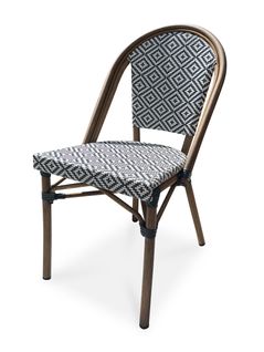 Fauteuil De Jardin Bistro En Aluminium Et Textilène Bleu - Bistro