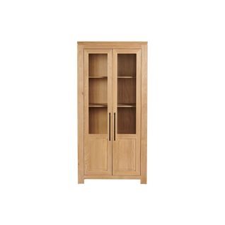 Vitrine Moderne En Chêne Clair - Boston