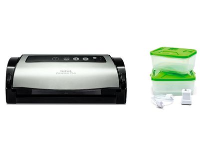 Appareil à Emballage Sous Vide 130w Noir/inox Avec Accessoires - Yy3107fb