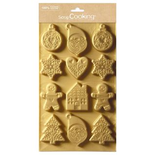 Moule Silicone Pour Biscuits De Noël - 2987