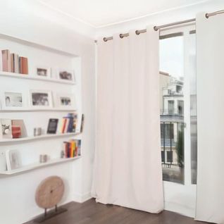 Rideau Phonique Occultant Et Thermique - 140x260 Cm - Beige