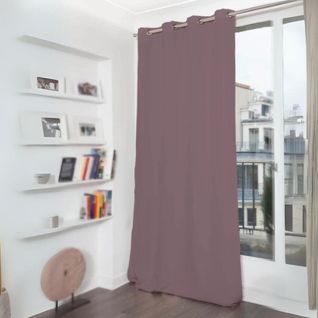 Rideau Phonique Occultant Et Thermique " - 140x260 Cm - Gris Souris