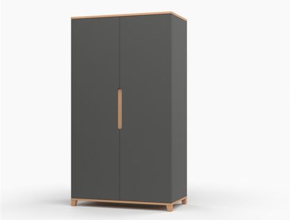 Armoire Anthracite et Bois Milor