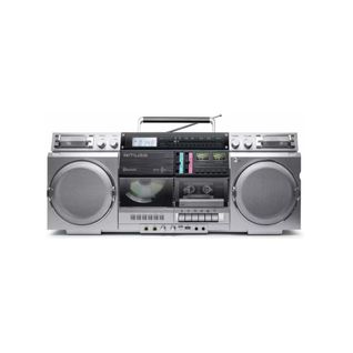 Radio Cd Portable Gris - M-380gbs