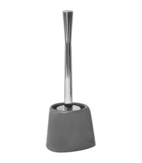 Brosse Wc Avec Support Conique Gris