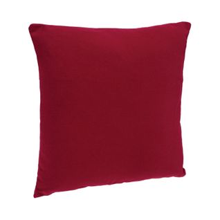 Coussin Déhoussable - 38 X 38 Cm - Rouge