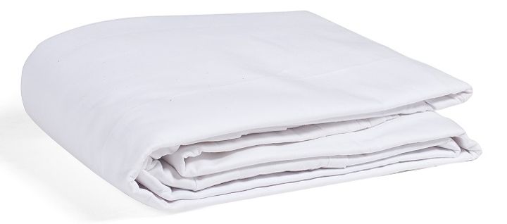 Drap Housse Pour Canapé Lit Bonnet 15 Blanc 135x185 (convertible)