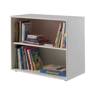 Bibliothèque Pour Lit Mezzanine 2 Cases Blanc