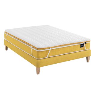 Surmatelas Mousse Ferme Aurore Soutien Ferme 140x200 - 2 Personnes - Accueil Moelleux