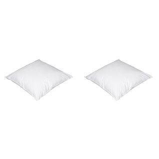 Lot De 2 Oreillers Luxe Enveloppe Percale Anti-acariens 50x70