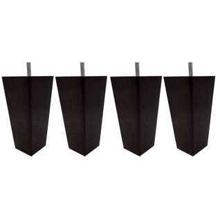 Pied Fuseau Tronqué Bois (lot De 4)