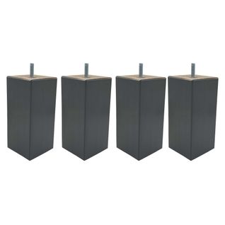 Pied Carré Bois (lot De 4)
