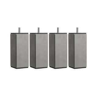 Pied Carré Inox (lot De 4)