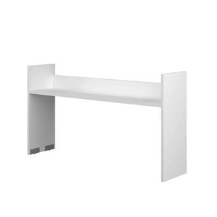 Bureau à Roulettes En Bois Blanc