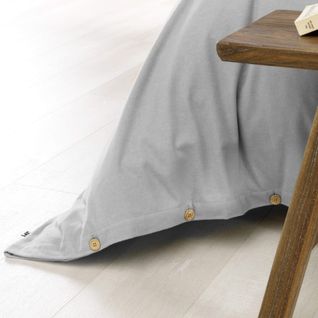 Parure De Lit Flanelle Gris 200x200