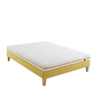 Ensemble Matelas Mousse, Sommier Aurore 200 Soutien Ferme 140 X 200 - Accueil Confortable