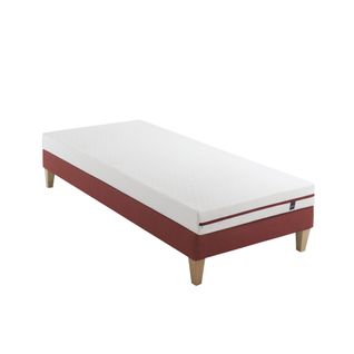 Ensemble Matelas Latex, Sommier Crépuscule 200 Soutien Ferme 100 X 200 - Accueil Moelleux