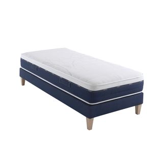 Ensemble Matelas Ressorts Et Accueil Mémoire De Forme, Sommier Rêve 600 Soutien Ferme 90 X 190
