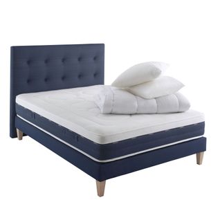 Ensemble Matelas Ressorts, Accueil Mémoire De Forme, Sommier, Couette, Oreiller Rêve 600 160x200