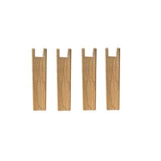 Pied Carré Naturel (lot De 4)