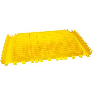 Brosse Pvc Diag. Pour Brosse Combinée Jaune Pour Robot Swash Cl - 6101665