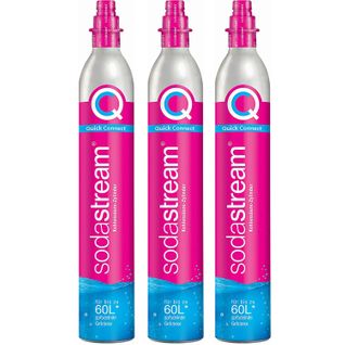 Lot De 3 Cylindres De Gaz Co2 60l Quick Connect Pour Machine à Gazéifier - 3 X Cylindre Quick