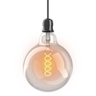 Ampoule déco medium LED 2W équiv 27W 280lm E27 Transparent