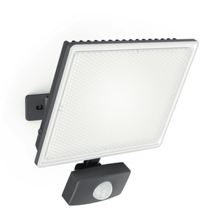 Projecteur LED Mural Noir, Détecteur De Mouvement, 50 W, 4200 Lumens