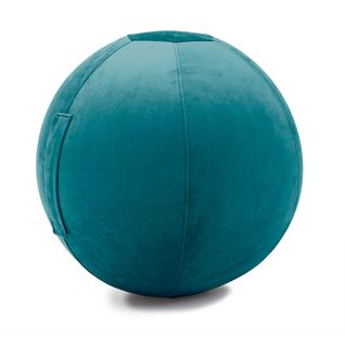 Balle De Gym Gonflable - Bleu Paon - 14500v-34