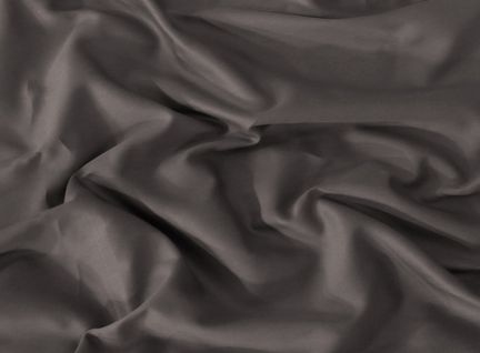 Taie De Traversin 86x185 Cm Satin De Coton Anthracite