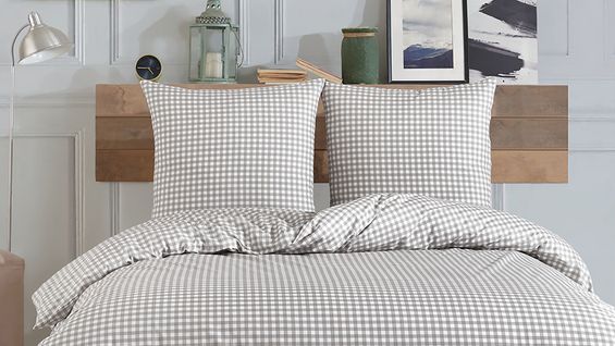 Parure De Lit 1 Personne 140x200 Cm Coton Imprimé