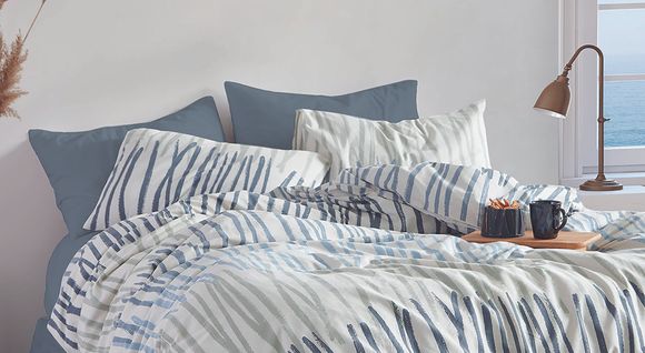 Parure De Lit  2 Personnes  200x200 Cm Coton Imprimé