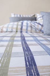 Parure De Lit 2 Personnes 200x200 Cm Coton Imprimé