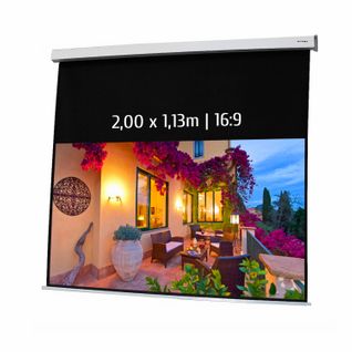 Ecran De Projection Motorisé 2,00 X 1,13m - Format 16:9
