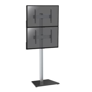 Support Sur Pied Pour 2 Écrans TV  40''-65'' - Hauteur 240cm - à Poser
