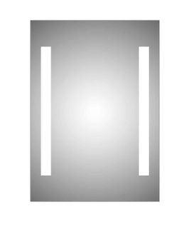 Miroir Silver River - 50x70 Cm - Gris Clair