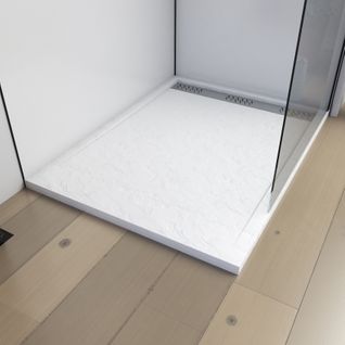 Receveur Extra Plat - 120x90x4 Cm - Blanc
