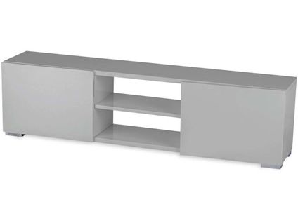 Meuble TV "frida" - 155 X 31 X 42,5 Cm - Gris