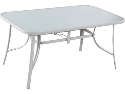 Table De Jardin "cordoba" - Phoenix - 6 Places - Blanc