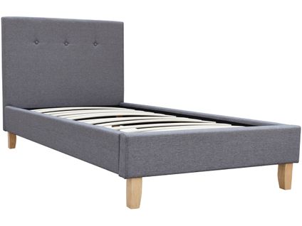 Lit "elise" - 90 X 190 Cm - Gris