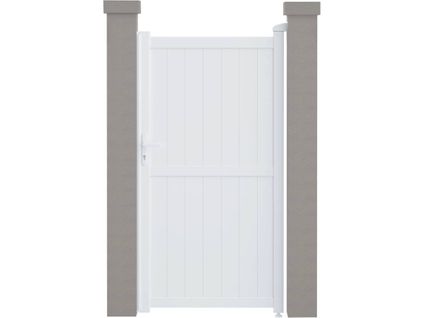 Portillon Aluminium "lola" - 101.2 X 180.9 Cm - Blanc