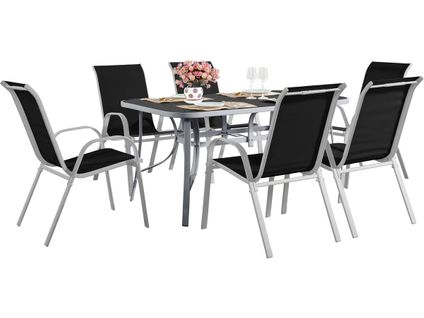 Salon De Jardin  Cordoba + Tropic 6 Personnes
