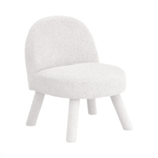 Fauteuil En Tissu Bouclette