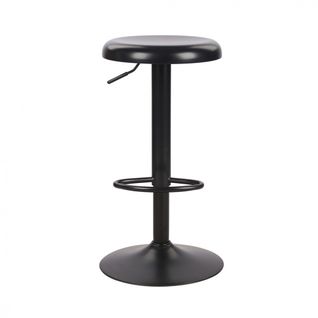 Tabouret De Bar Réglable En Métal H60-81cm