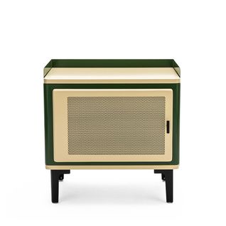 Table De Chevet 1 Porte En Métal